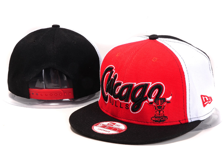 NBA Chicago Bulls NE Snapback Hat #186